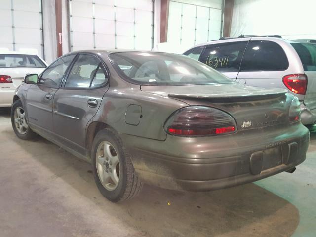 1G2WK52J82F194790 - 2002 PONTIAC GRAND PRIX BROWN photo 3