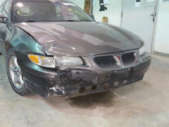 1G2WK52J82F194790 - 2002 PONTIAC GRAND PRIX BROWN photo 9