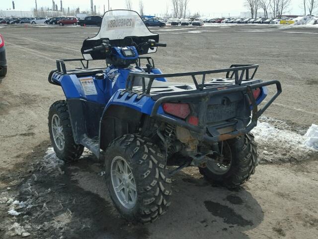 4XAZN8EA6DA544082 - 2013 POLARIS SPORTSMAN BLUE photo 3