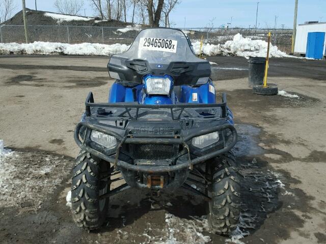 4XAZN8EA6DA544082 - 2013 POLARIS SPORTSMAN BLUE photo 9