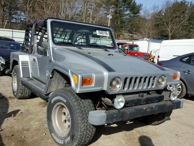 1J4FA49S21P341342 - 2001 JEEP WRANGLER / SILVER photo 1