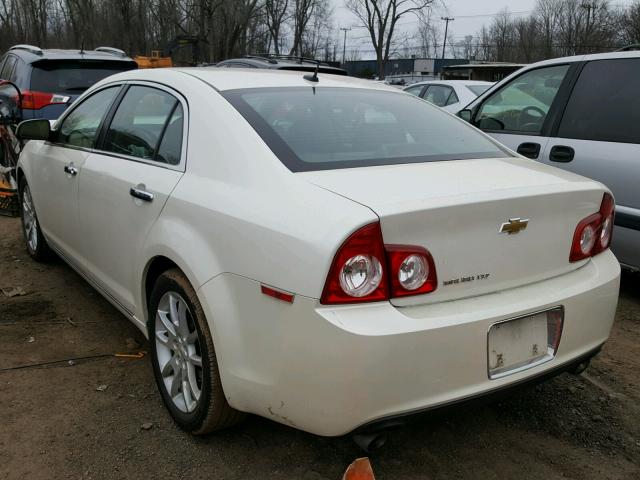 1G1ZE5E72AF229623 - 2010 CHEVROLET MALIBU LTZ WHITE photo 3