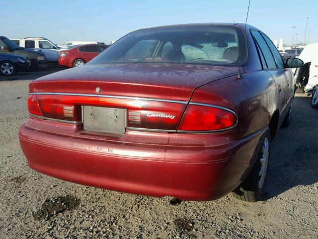 2G4WS52J251138203 - 2005 BUICK CENTURY CU BURGUNDY photo 4