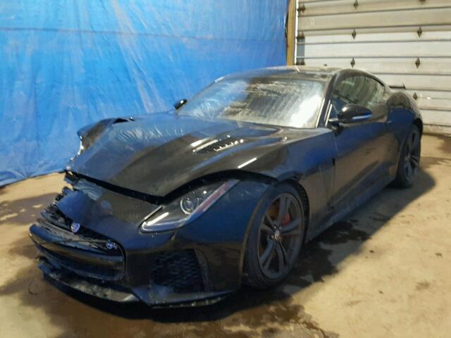 SAJWJ6J8XHMK44078 - 2017 JAGUAR F-TYPE SVR BLACK photo 2