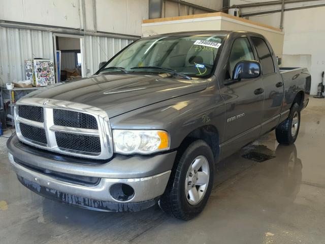 1D7HA18NX5S173208 - 2005 DODGE RAM 1500 S SILVER photo 2