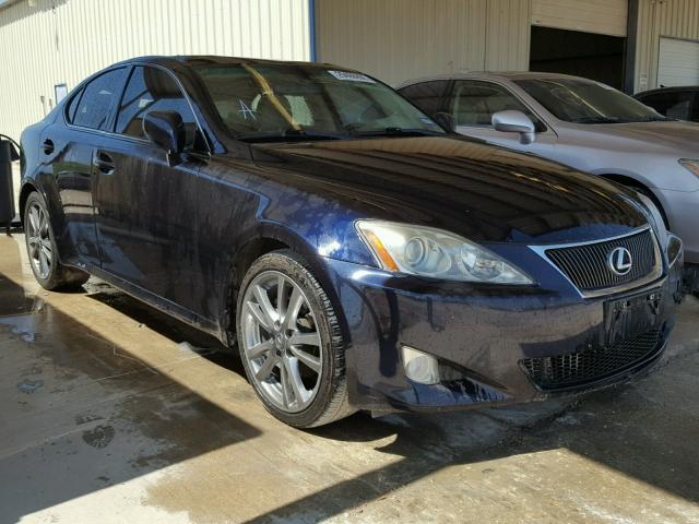 JTHBK262X85065636 - 2008 LEXUS IS 250 BLACK photo 1