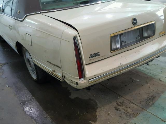 1G6KE54Y7VU271387 - 1997 CADILLAC DEVILLE DE WHITE photo 9