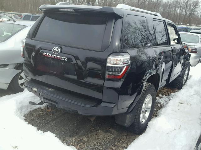 JTEBU5JR4F5211586 - 2015 TOYOTA 4RUNNER SR BLACK photo 4