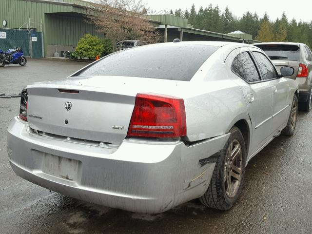 2B3KA43G46H234475 - 2006 DODGE CHARGER SE SILVER photo 4