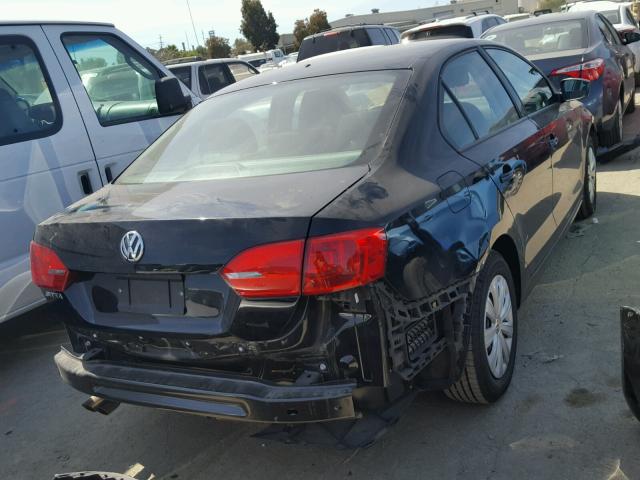 3VW2K7AJ0CM301630 - 2012 VOLKSWAGEN JETTA BASE 黑色 照片 4