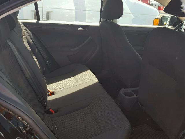 3VW2K7AJ0CM301630 - 2012 VOLKSWAGEN JETTA BASE 黑色 照片 6