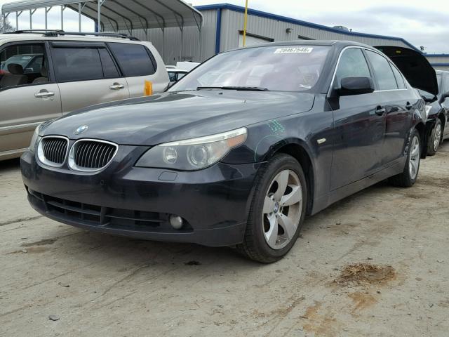 WBANE73546B996548 - 2006 BMW 530 I BLACK photo 2