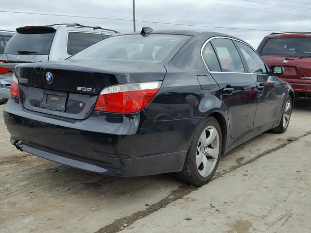 WBANE73546B996548 - 2006 BMW 530 I BLACK photo 4