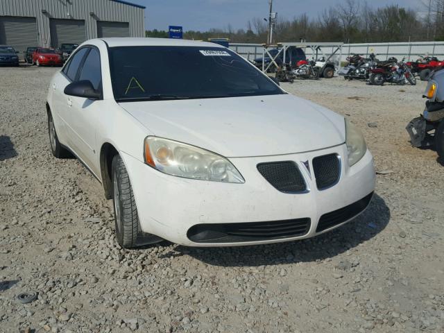 1G2ZF55B964226766 - 2006 PONTIAC G6 SE WHITE photo 1