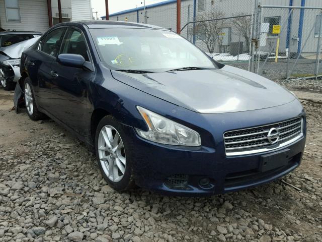 1N4AA5AP8BC827701 - 2011 NISSAN MAXIMA S BLUE photo 1