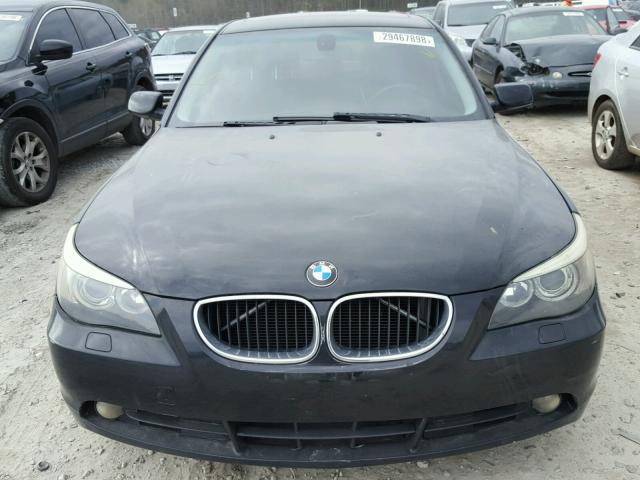 WBANA73564B061797 - 2004 BMW 530 I BLACK photo 9