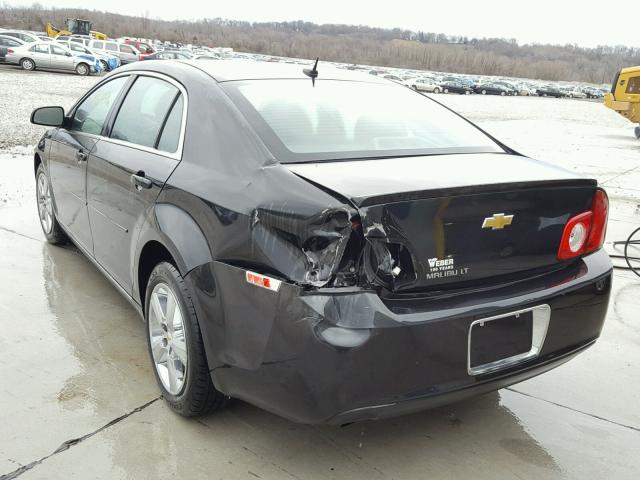 1G1ZC5E17BF369279 - 2011 CHEVROLET MALIBU 1LT 黑色 照片 3