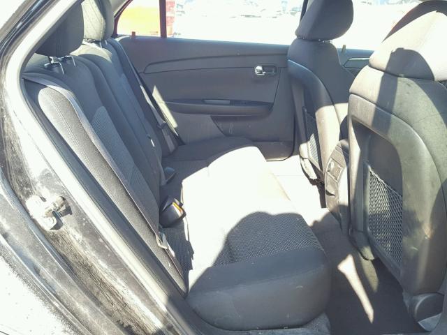1G1ZC5E17BF369279 - 2011 CHEVROLET MALIBU 1LT 黑色 照片 6
