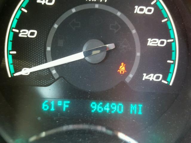 1G1ZC5E17BF369279 - 2011 CHEVROLET MALIBU 1LT 黑色 照片 8