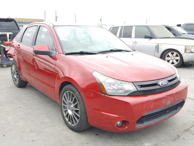 1FAHP3GN0AW268813 - 2010 FORD FOCUS SES RED photo 1