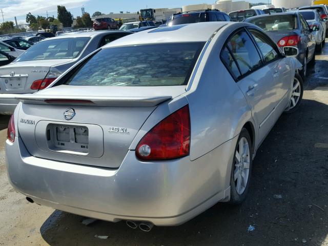 1N4BA41EX5C815423 - 2005 NISSAN MAXIMA SE SILVER photo 4