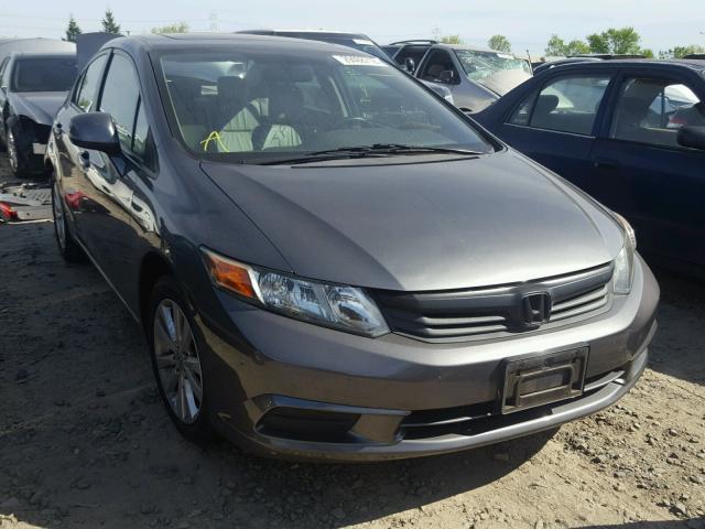 19XFB2F94CE334971 - 2012 HONDA CIVIC EXL გრაფიტი ფოტო 1