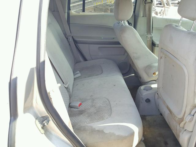 3GNDA13D47S617432 - 2007 CHEVROLET HHR LS SILVER photo 6