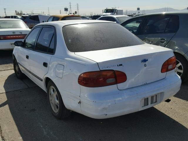 1Y1SK5281WZ426900 - 1998 CHEVROLET GEO PRIZM 白色 照片 3