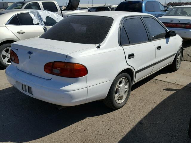 1Y1SK5281WZ426900 - 1998 CHEVROLET GEO PRIZM 白色 照片 4