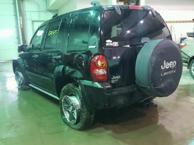1J4GK38K34W194486 - 2004 JEEP LIBERTY RE BLACK photo 3