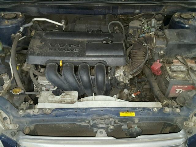 1NXBR32E74Z280440 - 2004 TOYOTA COROLLA CE BLUE photo 7