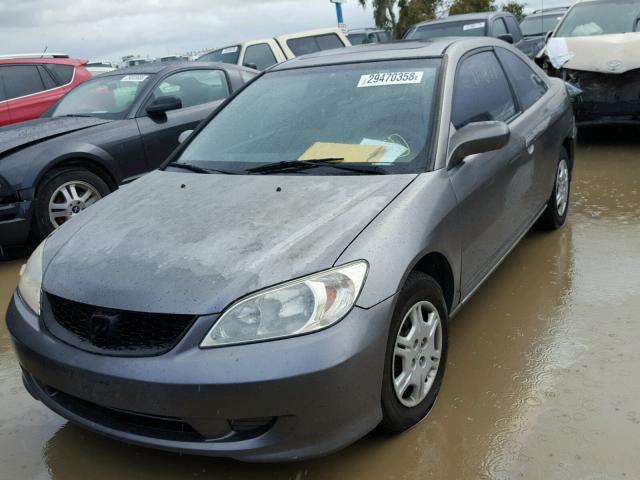 1HGEM22054L054919 - 2004 HONDA CIVIC EX ოქროსფერი ფოტო 2