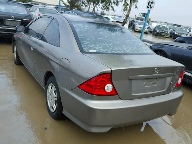 1HGEM22054L054919 - 2004 HONDA CIVIC EX ოქროსფერი ფოტო 3