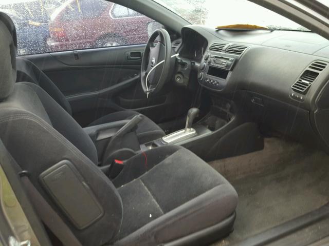 1HGEM22054L054919 - 2004 HONDA CIVIC EX ოქროსფერი ფოტო 5