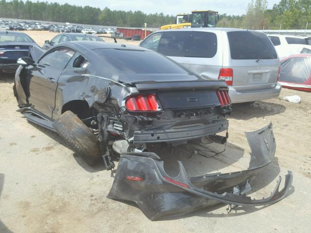 1FA6P8CFXF5394516 - 2015 FORD MUSTANG GT BLACK photo 3
