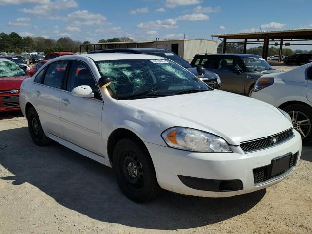 2G1WD5E33C1139779 - 2012 CHEVROLET IMPALA POL WHITE photo 1