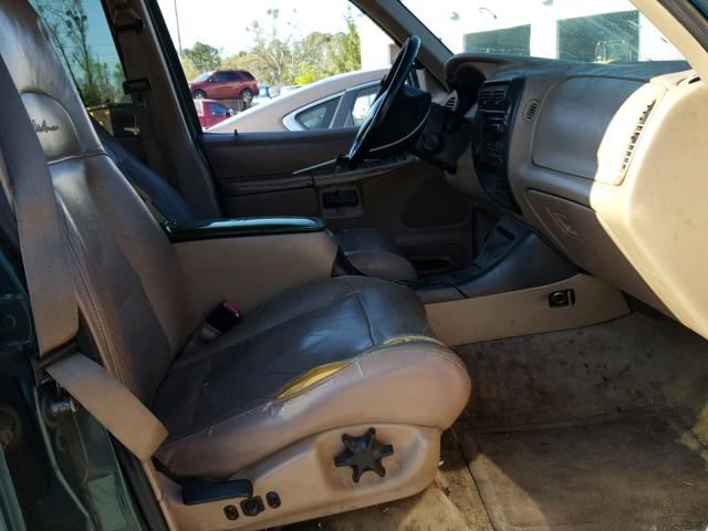 1FMZU32E9XZA72466 - 1999 FORD EXPLORER GREEN photo 5