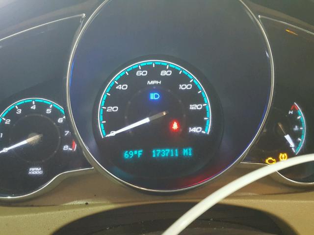 1G1ZC5E1XBF255180 - 2011 CHEVROLET MALIBU 1LT 金色 照片 8