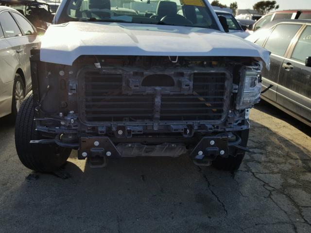 1GTN1LECXHZ906462 - 2017 GMC SIERRA C15 WHITE photo 9