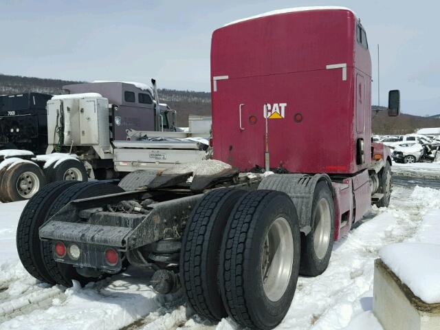 1XKADB9X6SJ642146 - 1995 KENWORTH CONSTRUCTI MAROON photo 4