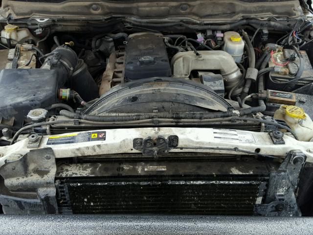 3D7KU28C74G282684 - 2004 DODGE RAM 2500 S WHITE photo 7