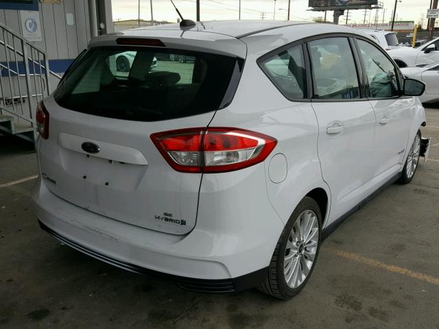 1FADP5AU7HL103993 - 2017 FORD C-MAX SE WHITE photo 4