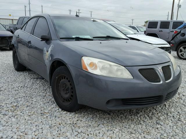 1G2ZF57B684196092 - 2008 PONTIAC G6 VALUE L GRAY photo 1