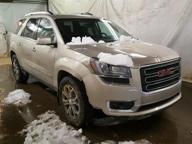 1GKKVRKD0FJ327648 - 2015 GMC ACADIA SLT GOLD photo 1