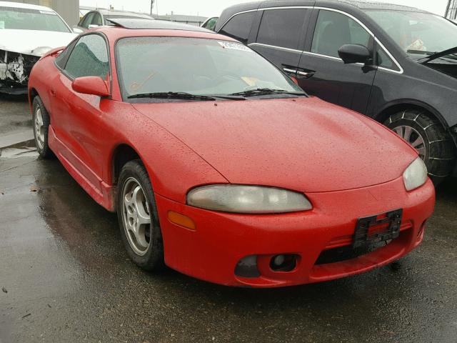 4A3AK44Y5VE081798 - 1997 MITSUBISHI ECLIPSE GS RED photo 1