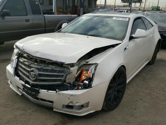 1G6DD1E36E0174048 - 2014 CADILLAC CTS PREMIU WHITE photo 2