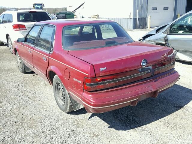 3G4AG55N0PS627376 - 1993 BUICK CENTURY SP RED photo 3