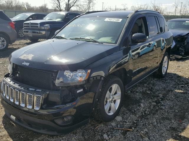 1C4NJDEBXED696368 - 2014 JEEP COMPASS LA BLACK photo 2