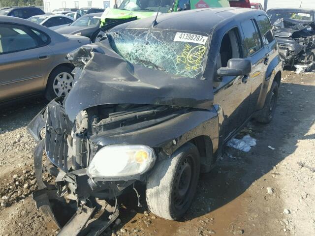 3GNBAADB5AS633876 - 2010 CHEVROLET HHR LS შავი ფოტო 2