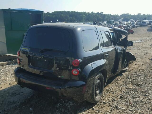 3GNBAADB5AS633876 - 2010 CHEVROLET HHR LS შავი ფოტო 4